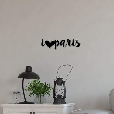 Paris Bedroom Decor | Paris Bathroom Decor | Metal Word Art | Paris Gift | Paris Girl Home Decor | Paris Kitchen Decor | Paris Sign